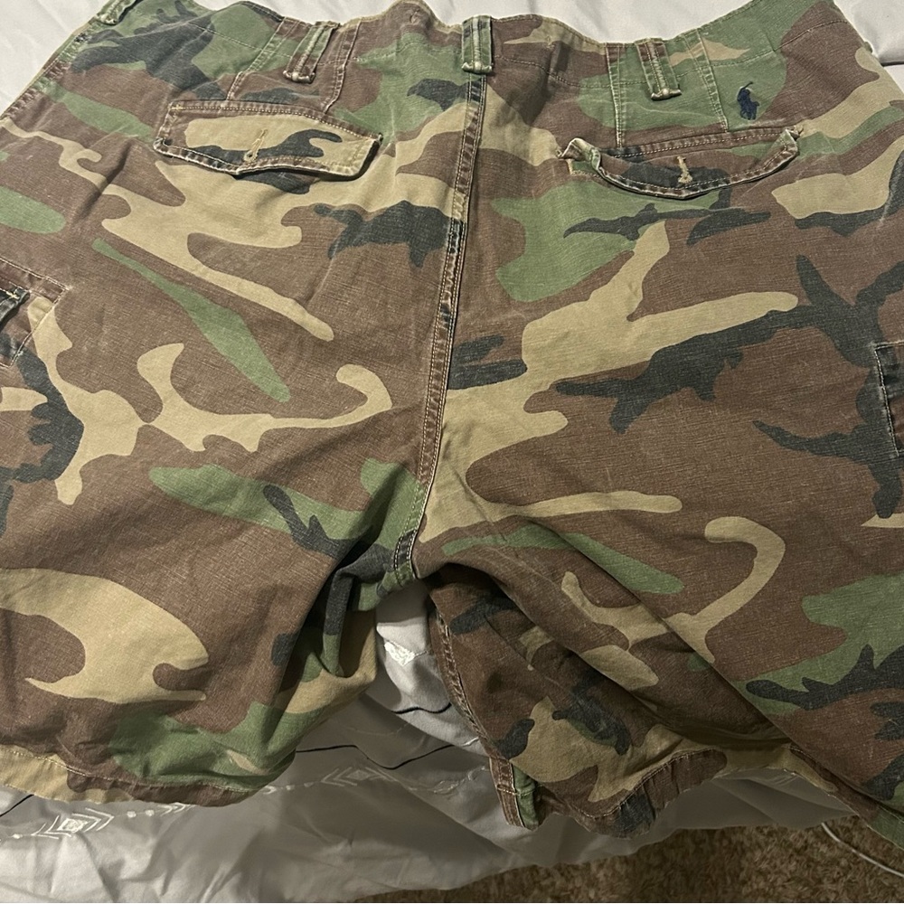 Camouflage Cargo Shorts